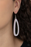 Paparazzi "Glamorously Glowing" Pink Earrings Paparazzi Jewelry