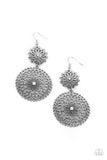 Paparazzi "Garden Mantra" White Earrings Paparazzi Jewelry