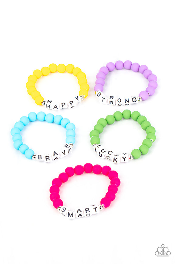 Girls Starlet Shimmer 282XX Inspirational 10 for 10 Bracelets Paparazzi Jewelry