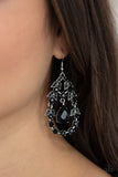 Paparazzi "Garden Decorum" Black Earrings Paparazzi Jewelry