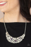 Paparazzi "Fabulously Fragmented" Purple Necklace & Earring Set Paparazzi Jewelry