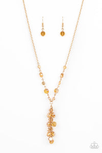 Paparazzi "Cosmic Charisma" Gold Necklace & Earring Set Paparazzi Jewelry