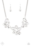 Paparazzi "Galactic Goddess" FASHION FIX White Necklace & Earring Set Paparazzi Jewelry