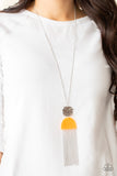 Paparazzi "Color Me NEON" Orange Necklace & Earring Set Paparazzi Jewelry