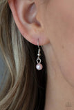 Paparazzi "Let The Record GLOW" Pink Necklace & Earring Set Paparazzi Jewelry