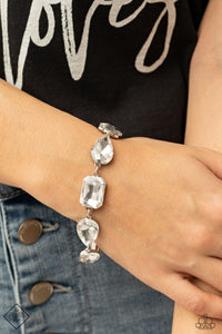 Paparazzi "Cosmic Treasure Chest" FASHION FIX White Bracelet Paparazzi Jewelry