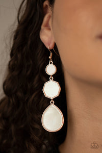 Paparazzi "Progressively Posh" Rose Gold Earrings Paparazzi Jewelry