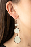 Paparazzi "Progressively Posh" Copper Earrings Paparazzi Jewelry