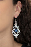 Paparazzi "Rhinestone Renaissance" Blue Earrings Paparazzi Jewelry