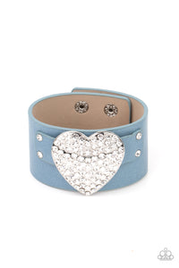 Paparazzi "Flauntable Flirt" Blue Bracelet Paparazzi Jewelry