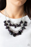 Paparazzi "Midsummer Mixer" Black Necklace & Earring Set Paparazzi Jewelry