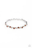 Paparazzi "Twinkly Trendsetter" Brown Bracelet Paparazzi Jewelry