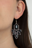 Paparazzi "Vacay Vixen" Black Earrings Paparazzi Jewelry