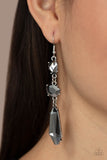 Paparazzi "Sophisticated Smolder" Silver Earrings Paparazzi Jewelry