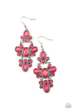 Paparazzi "VACAY The Premises" Pink Earrings Paparazzi Jewelry