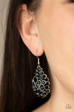 Paparazzi "Smolder Effect" Black Earrings Paparazzi Jewelry