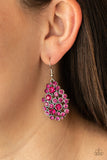 Paparazzi "Smolder Effect" Pink Earrings Paparazzi Jewelry