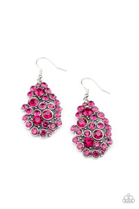 Paparazzi "Smolder Effect" Pink Earrings Paparazzi Jewelry