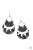 Paparazzi "Samba Scene" Black Earrings Paparazzi Jewelry