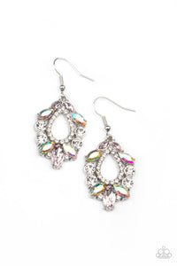 Paparazzi "New Age Noble" Multi Oil Spill Earrings Paparazzi Jewelry