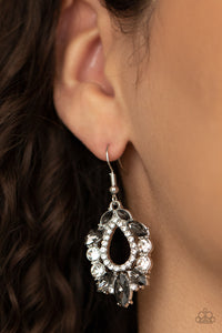 Paparazzi "New Age Noble" Silver Earrings Paparazzi Jewelry