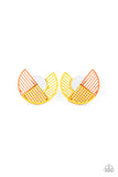 Paparazzi "Its Just An Expression" Yellow Post Earrings Paparazzi Jewelry