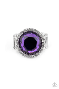 Paparazzi "Crown Culture" Purple Ring Paparazzi Jewelry