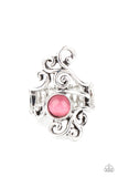 Paparazzi "Glimmering Grapevines" Pink Ring Paparazzi Jewelry