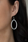 Paparazzi "Double Oval-time" Brown Necklace & Earring Set Paparazzi Jewelry
