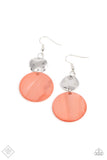 Paparazzi "Opulently Oasis" FASHION FIX Orange Earrings Paparazzi Jewelry