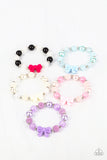Girl's Starlet Shimmer 10 for 10 269XX Multi Colored Bow Bracelets Paparazzi Jewelry