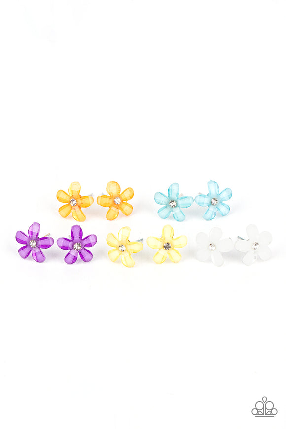 Girl's Starlet Shimmer 10 for 10 367XX Flower Post Earrings Paparazzi Jewelry
