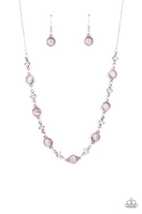 Paparazzi "Inner Illumination" Purple Necklace & Earring Set Paparazzi Jewelry