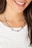 Paparazzi "Inner Illumination" Purple Necklace & Earring Set Paparazzi Jewelry