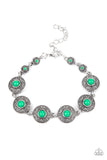 Paparazzi "Springtime Special" Green Bracelet Paparazzi Jewelry