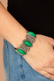 Paparazzi "Pop Skip and Jump" Green Bracelet Paparazzi Jewelry