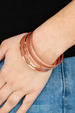 Paparazzi "Stackable Style" Copper Bracelet Paparazzi Jewelry