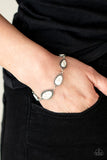 Paparazzi "Elemental Exploration" White Bracelet Paparazzi Jewelry