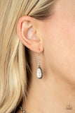 Paparazzi "Elemental Eden" White Necklace & Earring Set Paparazzi Jewelry