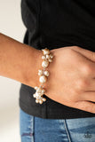 Paparazzi "Imperfectly Perfect" Brown Bracelet Paparazzi Jewelry