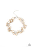 Paparazzi "Imperfectly Perfect" Brown Bracelet Paparazzi Jewelry