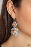 Paparazzi "Sunny Sahara" Orange Earrings Paparazzi Jewelry