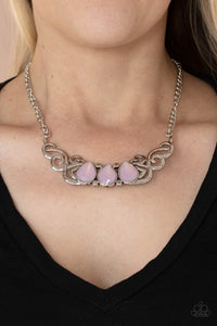 Paparazzi "Heavenly Happenstance" Pink Necklace & Earring Set Paparazzi Jewelry