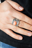 Paparazzi "Bubbly Bonanza" Orange Ring Paparazzi Jewelry