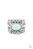 Paparazzi "Bubbly Bonanza" Blue Ring Paparazzi Jewelry