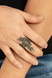 Paparazzi "Rustic Rose Gardens" Brass Ring Paparazzi Jewelry