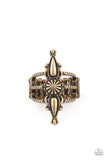 Paparazzi "Westward Expansion" Brass Ring Paparazzi Jewelry