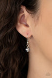Paparazzi "May The Fierce Be With You" Silver Necklace & Earring Set Paparazzi Jewelry