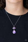 Paparazzi "Celestial Shimmer" Purple Necklace & Earring Set Paparazzi Jewelry