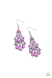 Paparazzi "STAYCATION Home" Purple Earrings Paparazzi Jewelry